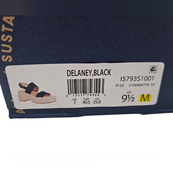 New In Box Dr. Scholl's Delaney Espadrille Wedge Sandal 9.5 - Picture 13 of 14